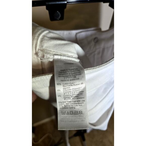 Madewell Womens Jeans White Curvy High Rise Skinny Sz 29 Petite - Picture 5 of 9